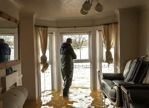 water damage restoration service Moores Mill